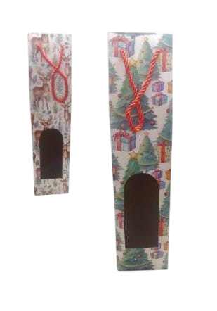 CAIXA GARRAFA C/VISOR ESTAMPADA 38,5 X 9X 9 CM